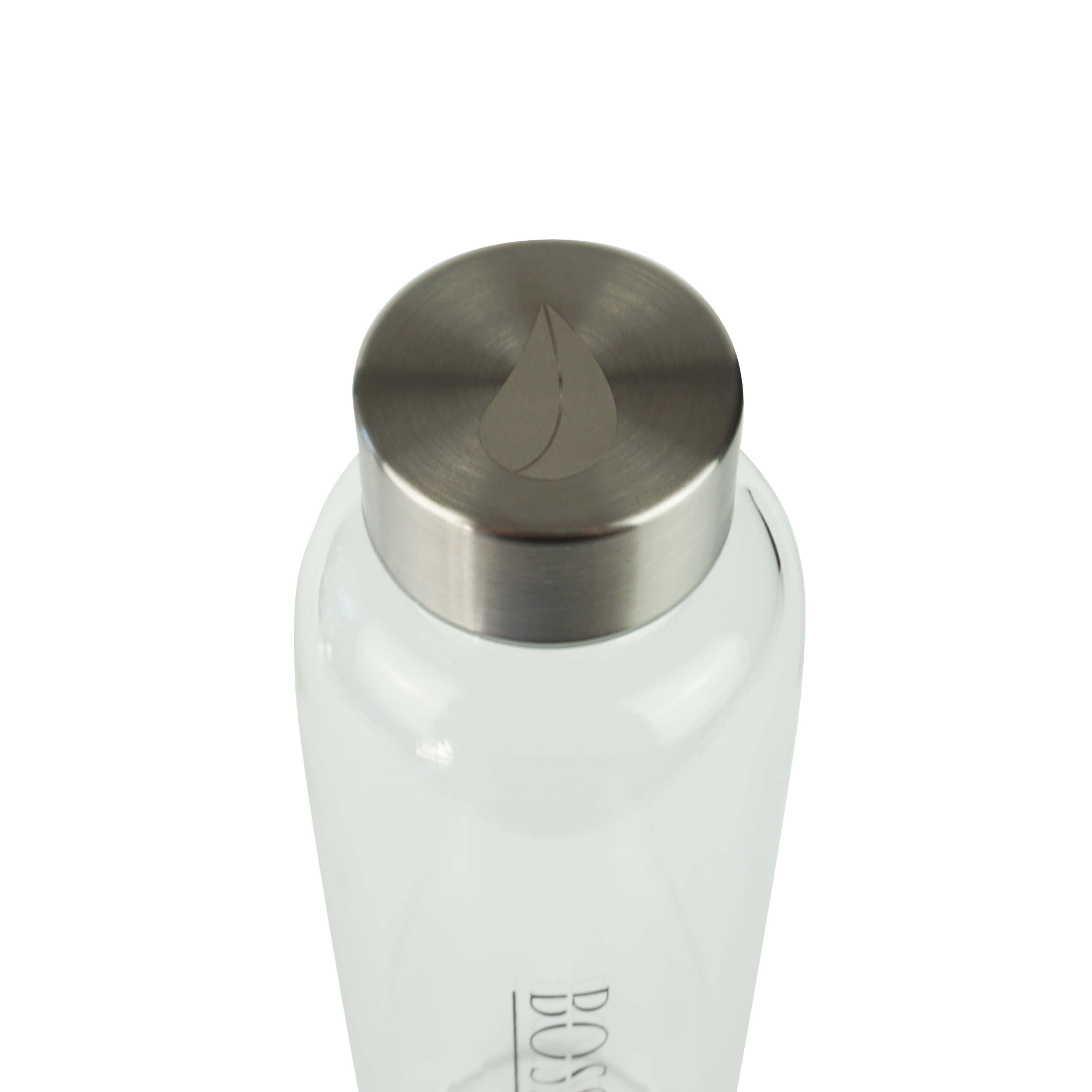 Trinkflasche aus glas mit Neoprenhülle glasflasche wasserflasche.