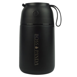Thermobehälter Edelstahl Essensbehälter Doppelwandig perfekt für unterwegs 650ml.