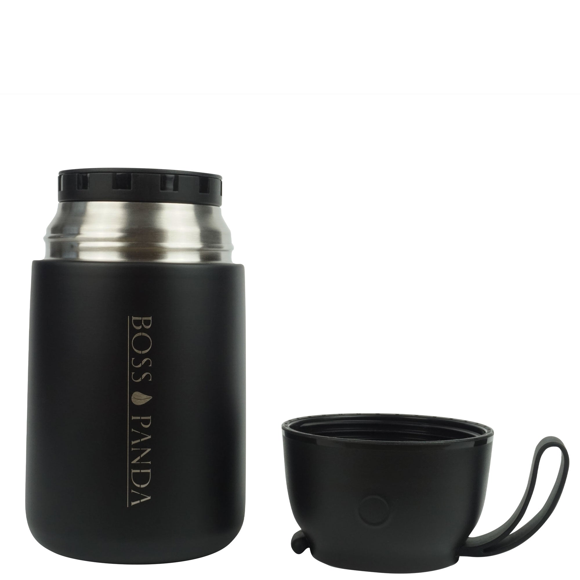 Thermobehälter Edelstahl Essensbehälter Doppelwandig perfekt für unterwegs 650ml.