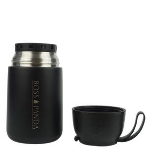 Thermobehälter Edelstahl Essensbehälter Doppelwandig perfekt für unterwegs 650ml.