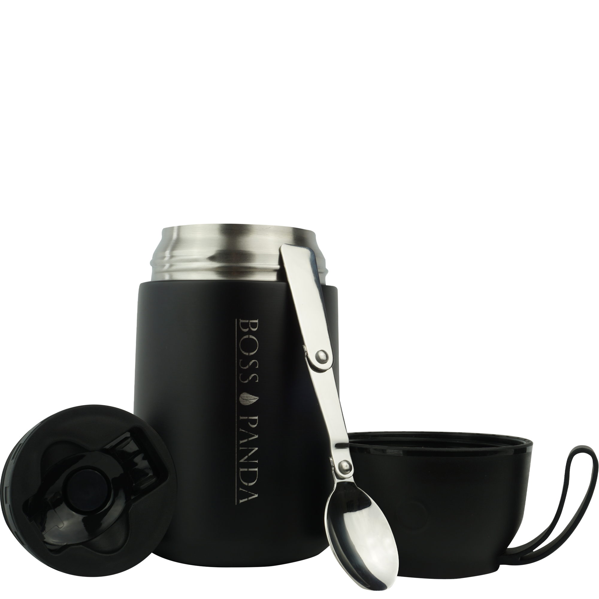 Thermobehälter Edelstahl Essensbehälter Doppelwandig perfekt für unterwegs 650ml.